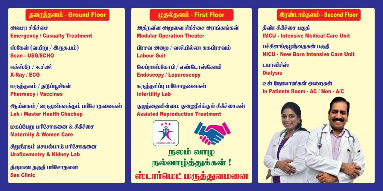 STARMED Hospital facilities